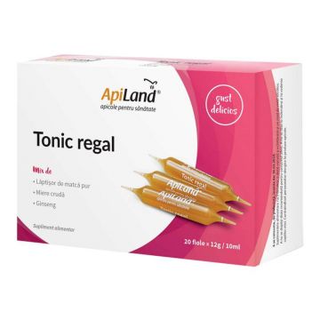 Tonic Regal Apiland, 20 fiole x 10 ml, natural