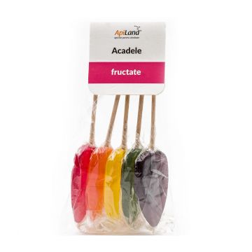 Acadele fructate - 5x10g Acadele fructate - 5x10g