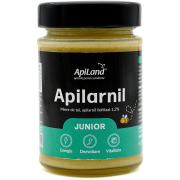 Apilarnil Junior Liofilizat cu Miere de Tei 250g Apilarnil Junior Liofilizat cu Miere de Tei 250g