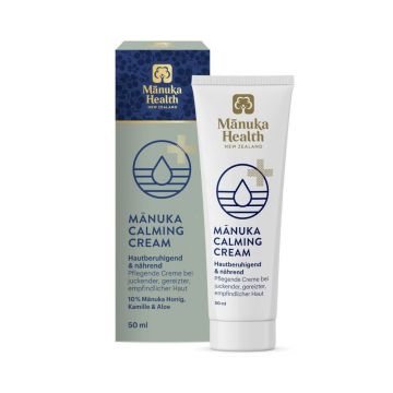 Manuka calming cream - Cremă calmantă și regenerantă cu 10% miere de Manuka, mușețel și aloe vera - 50 ml