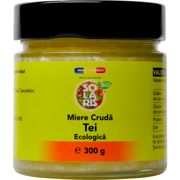 Miere Cruda de Tei Ecologica/Bio 300g