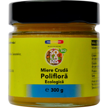 Miere Cruda Poliflora Ecologica/Bio 300g