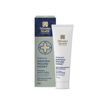 Miere de Manuka antibacteriană - pentru răni - 30g Miere de Manuka antibacteriană - pentru răni - 30g