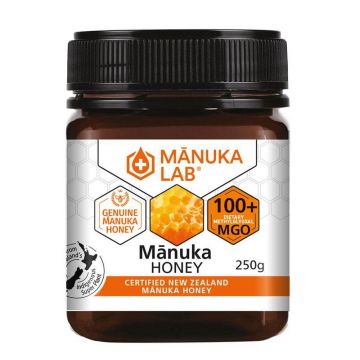 Miere de Manuka MANUKA LAB, MGO 100+ Noua Zeelanda, 250 g, naturala - Default