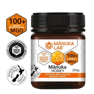 Miere de Manuka MANUKA LAB, MGO 100+ Noua Zeelanda, 250 g, naturala - Default Miere de Manuka MANUKA LAB, MGO 100+ Noua Zeelanda, 250 g, naturala - Default