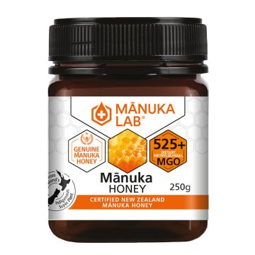 Miere de Manuka MANUKA LAB, MGO 525+ Noua Zeelanda, 250 g, naturala - Default