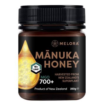 Miere de Manuka Melora, MGO 700+ (UMF 18) Noua Zeelanda, 250 g, naturala - Default