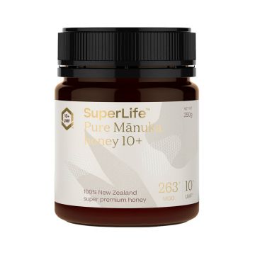 Miere de Manuka SuperLife  UMF 10+ | MGO 263+ - 250g Miere de Manuka SuperLife  UMF 10+ | MGO 263+ - 250g