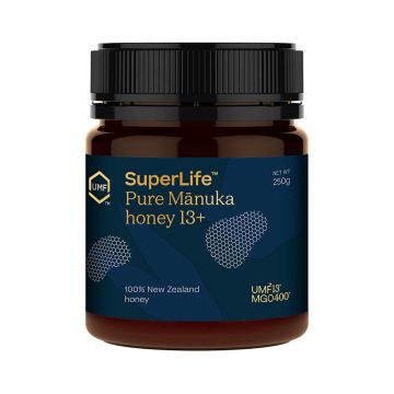 Miere de Manuka SuperLife  UMF 13+ | MGO 400+- 250g Miere de Manuka SuperLife  UMF 13+ | MGO 400+- 250g