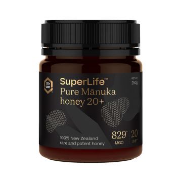 Miere de Manuka SuperLife  UMF 20+ | MGO 829+ - 250g Miere de Manuka SuperLife  UMF 20+ | MGO 829+ - 250g