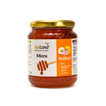 Miere Polifloră - 500g Miere Polifloră - 500g