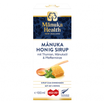 Sirop cu miere de Manuka MGO 250+ (100 ml) Sirop cu miere de Manuka MGO 250+ (100 ml)