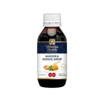 Sirop cu Miere de Manuka MGO 250+ - 100ml Sirop cu Miere de Manuka MGO 250+ - 100ml