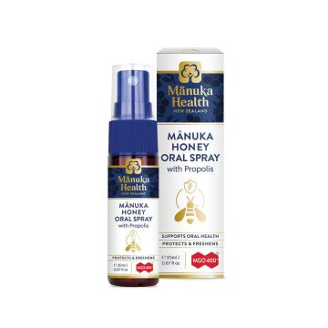 Spray oral cu Miere de Manuka MGO™ 400+, Propolis lichid BIO30 - 20ml Spray oral cu Miere de Manuka MGO™ 400+, Propolis lichid BIO30 - 20ml