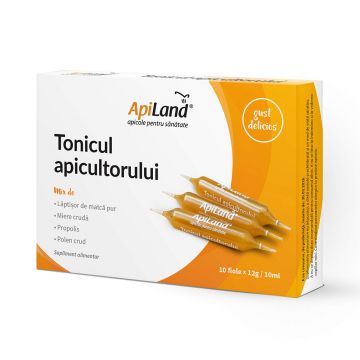 Tonicul apicultorului - 10 fiole x 12g Tonicul apicultorului - 10 fiole x 12g